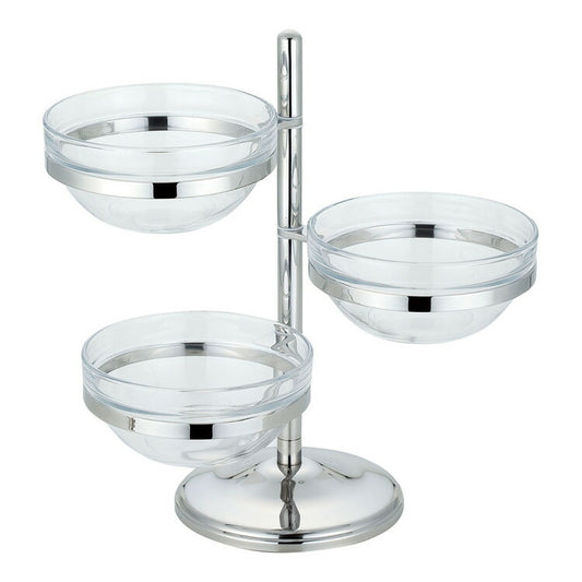 UK18-8サラダボールツリー 3段PCサラダボール23cm付三宝産業株式会社4520785109850(代引不可)