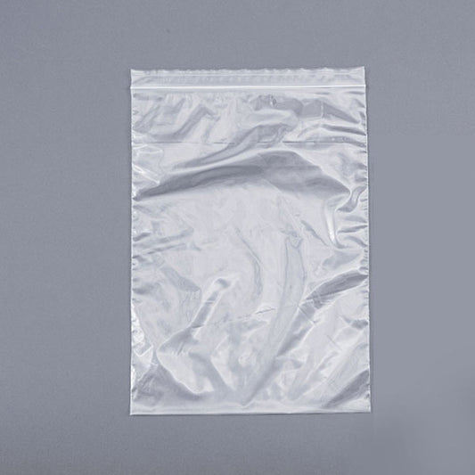 開口済チャック付ポリ袋透明(100枚入)AGI-4株式会社ジャパックス4521684312389(代引不可)