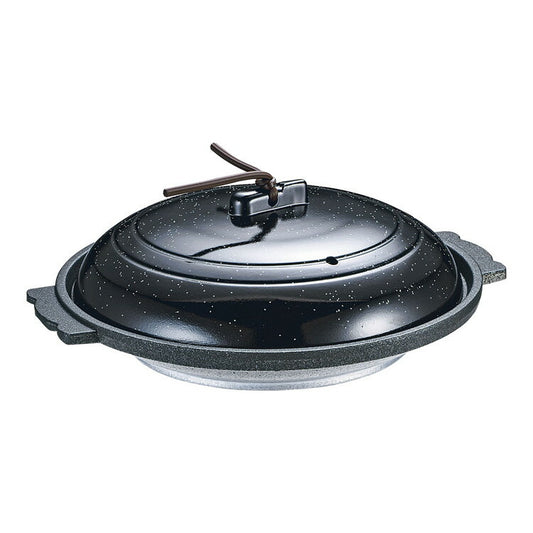 アルミ 丸陶板鍋 銀ちらし16cm M11-728マイン4525328117286(代引不可)