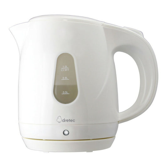 ドリテック 電気ケトル プロム 1LPO-160 ホワイト株式会社 ドリテック4536117039368(代引不可)