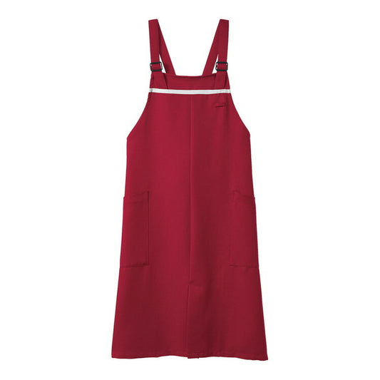 エプロン 男女兼用5-888 ワイン/グレーMONTBLANC4560315673345(代引不可)