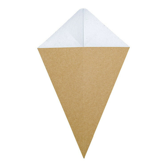 クラフトコーン(ディップコーナー付)大(50枚入)モデリーノ株式会社4580598900181(代引不可)