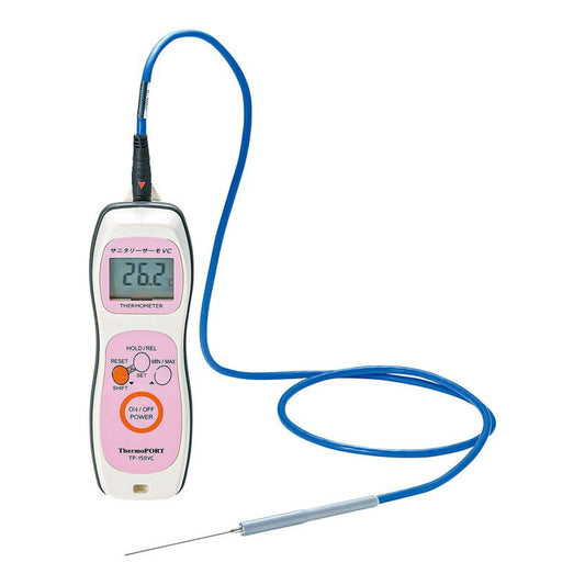 真空調理用温度計 サニタリーサーモVC(センサ3本セット付)株式会社 サーモポート4580600001509(代引不可)