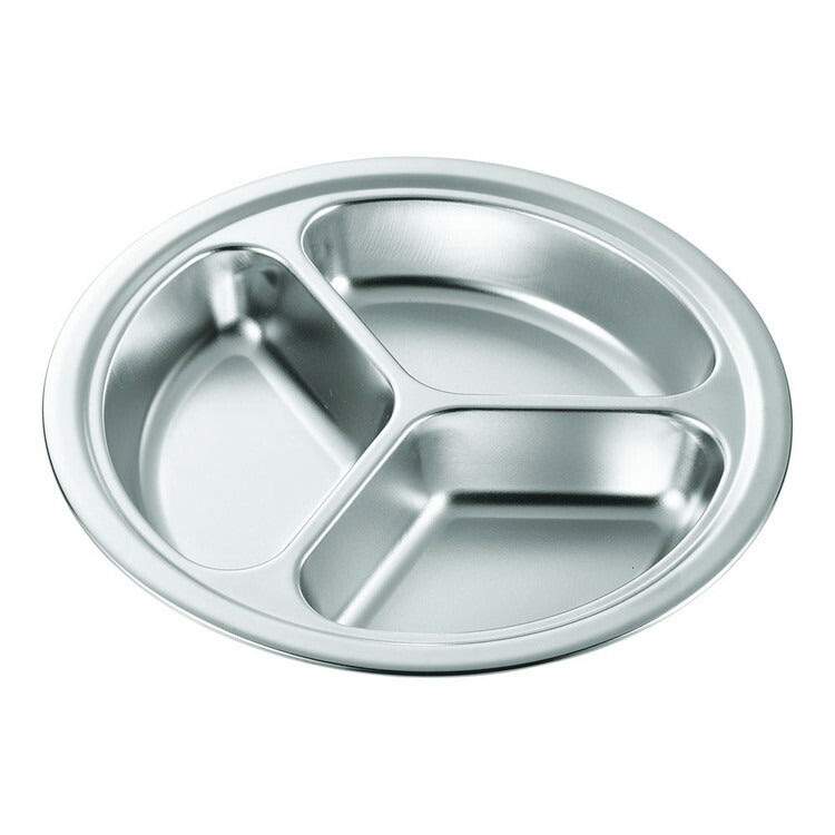 18-8 3B ラウンドプレートJC-20/3BR 20cmジーエスホームプロダクツ4582113176279(代引不可)