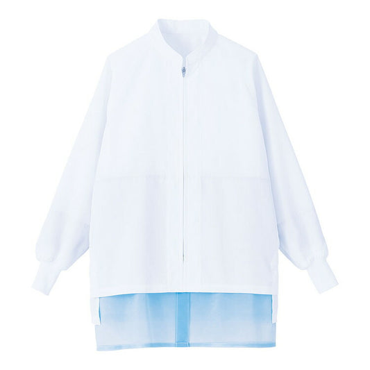 男女兼用長袖コート SZ421-WL (ホワイト)株式会社サーヴォ4589929613769(代引不可)