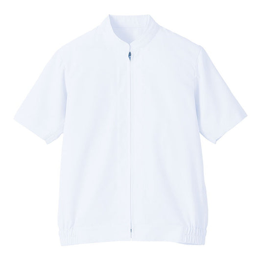 男女兼用半袖ジャンパー SZ422-WS (ホワイト)株式会社サーヴォ4589929613844(代引不可)