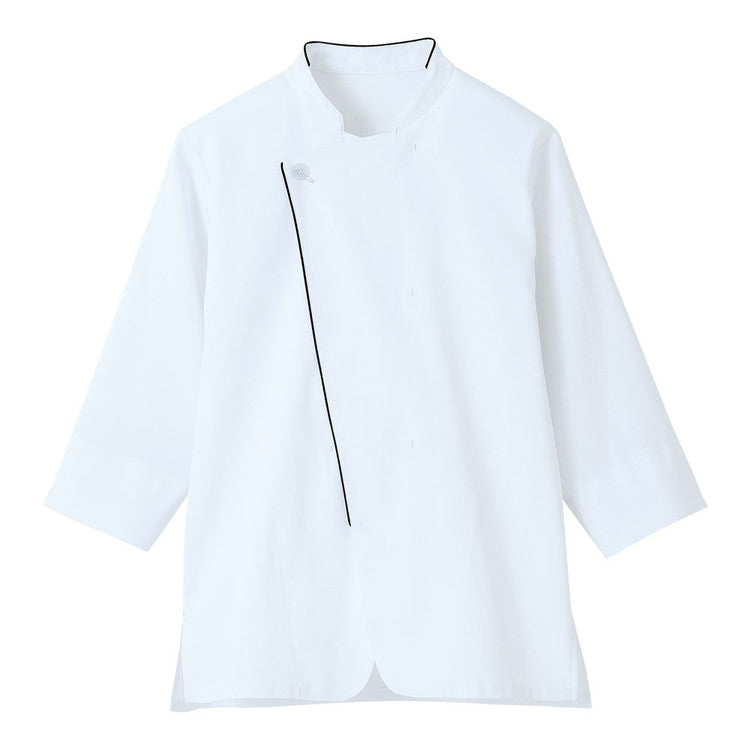 男女兼用ショップコートLW0901-B93L (ホワイト×ブラック)株式会社サーヴォ4589929618412(代引不可)