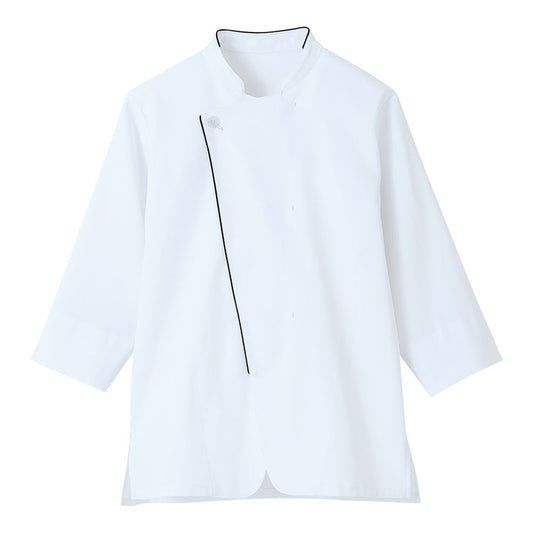 男女兼用ショップコートLW0901-B94L (ホワイト×ブラック)株式会社サーヴォ4589929618429(代引不可)