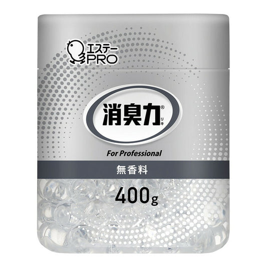 消臭力業務用ビーズタイプ(400g)無香料エステー4901070130245(代引不可)