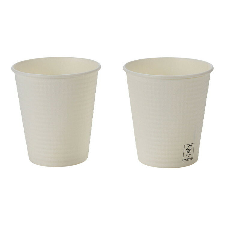 FMXエンボスカップ ホワイト260ml(40個入)サンナップ4901627048801(代引不可)