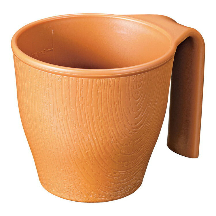 木目マグカップ(目盛付)NK-280NWD Nウッド陽光(ようこう)4905001389511(代引不可)