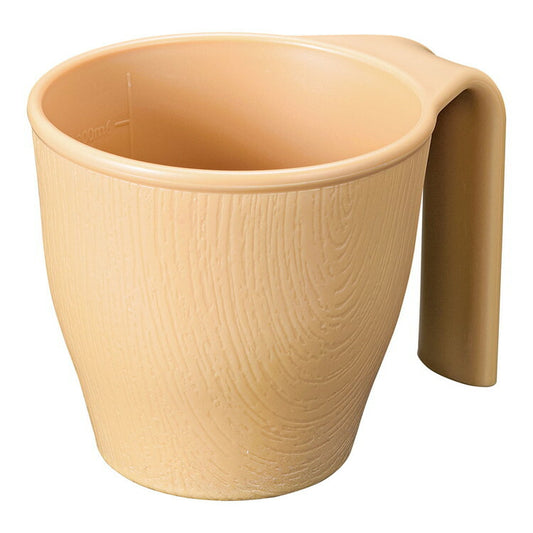 木目マグカップ(目盛付)NK-280LWD Lウッド陽光(ようこう)4905001389528(代引不可)