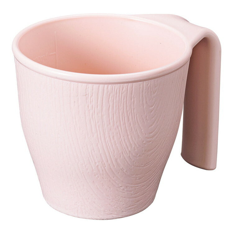 木目マグカップ(目盛付)NK-280LP Lピンク陽光(ようこう)4905001389535(代引不可)