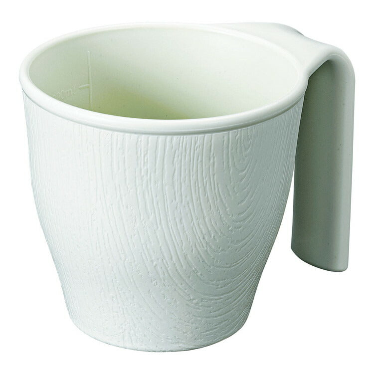 木目マグカップ(目盛付)NK-280LG Lグリーン陽光(ようこう)4905001389542(代引不可)