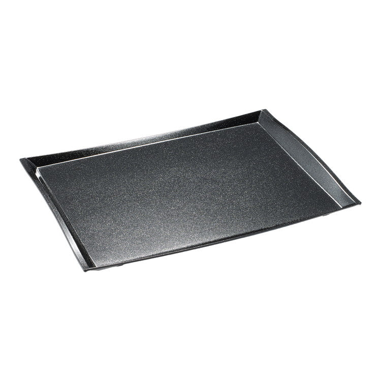 ブラックパール葵盆(ノンスリップ加工)尺3寸関東プラスチック工業4905001389641(代引不可)