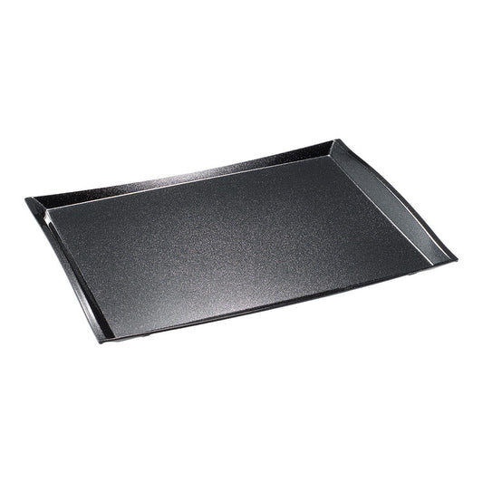 ブラックパール葵盆(ノンスリップ加工)尺4寸関東プラスチック工業4905001389658(代引不可)