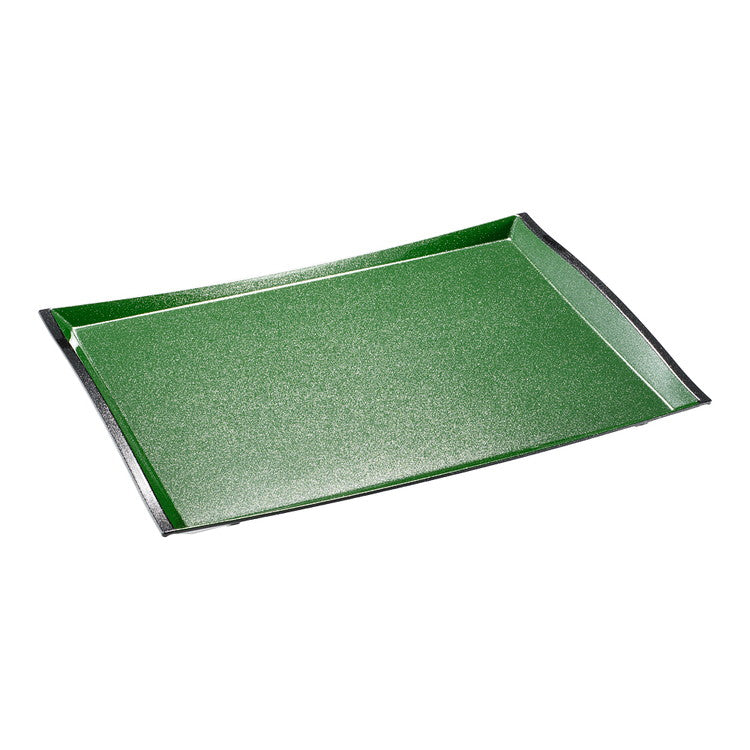 グリーンパール渕黒葵盆(NS加工)尺3寸関東プラスチック工業4905001389689(代引不可)