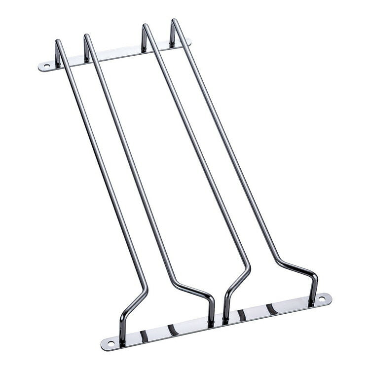 クロームメッキ グラスハンガー 2連10インチ遠藤商事株式会社4905001389825(代引不可)