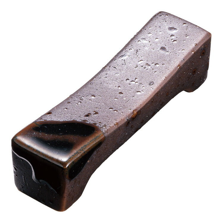 こげ茶水晶橋型箸置T03-326遠藤商事株式会社4905001585111(代引不可)