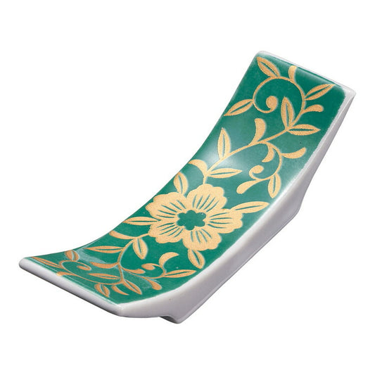 グリーン反り型箸置T03-328遠藤商事株式会社4905001585210(代引不可)