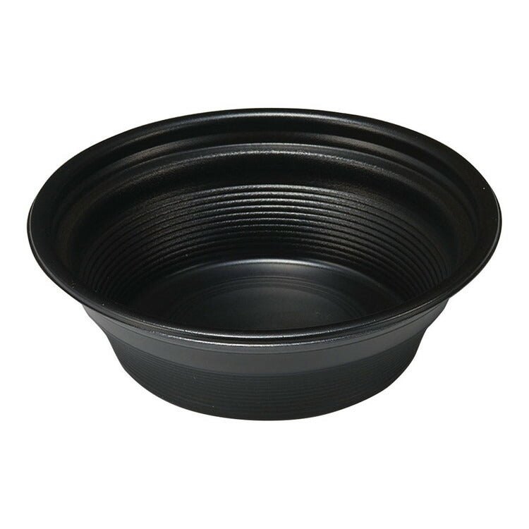 麺丼(50入)本体 黒 RHDT804リスパック4946944163394(代引不可)