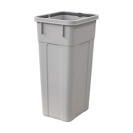 ベルク 角型ペール グレー30D 本体岐阜プラスチック工業4971881180081(代引不可)