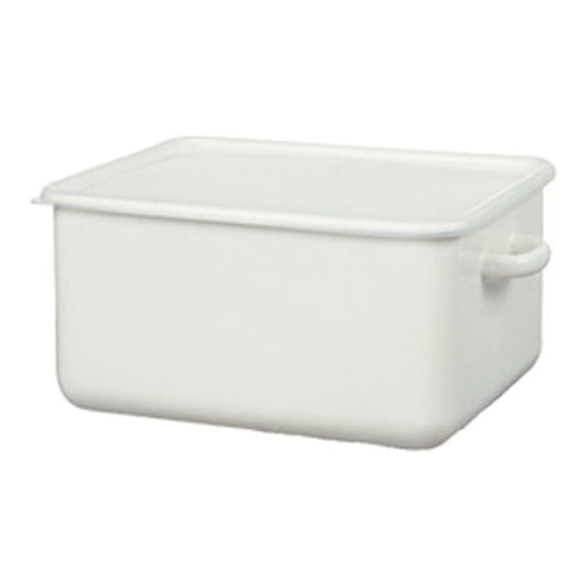 ホーローストックポット 角型L HSP-KL高木金属工業4975357133649(代引不可)