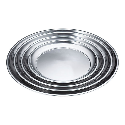 18-0 丸盆10インチ遠藤商事株式会社4983661510100(代引不可)