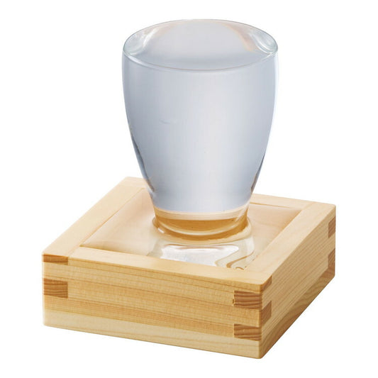 スタッキング桧・1/2合桝クリアー塗装付ヤマコー株式会社4988484380541(代引不可)