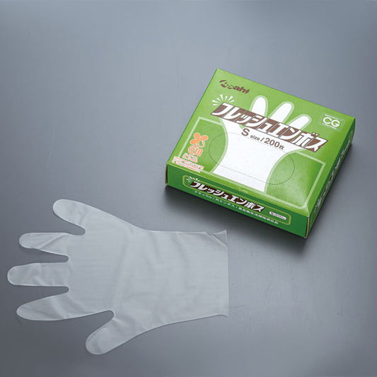 フレッシュエンボス手袋 バイオマスL ナチュラル(200枚入)旭創業4990798837628(代引不可)