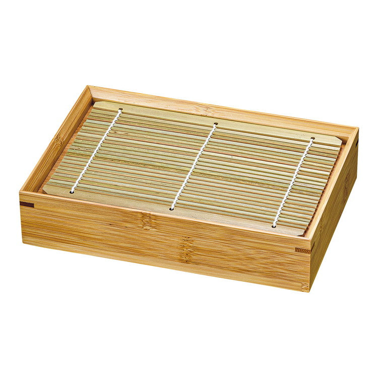 竹製 炭化麺皿長角萬洋4992135194784(代引不可)