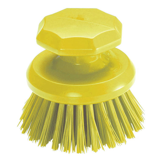 オールカラー ラウンドスクラブブラシ1223605 イエロートラスト6970163765969(代引不可)