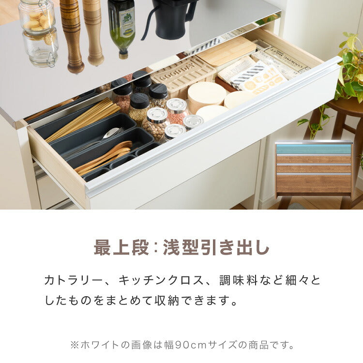 キッチンカウンター ステンレス天板 120cm 他とは違う職人加工の超