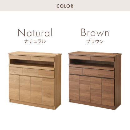 【日本製 完成品】北欧 木製 キャビネット 幅90 収納棚 扉付き 国産 リビング 収納家具 シェルフ 木製 日本製 北欧 シンプル モダン 棚 本棚 家具(代引不可)