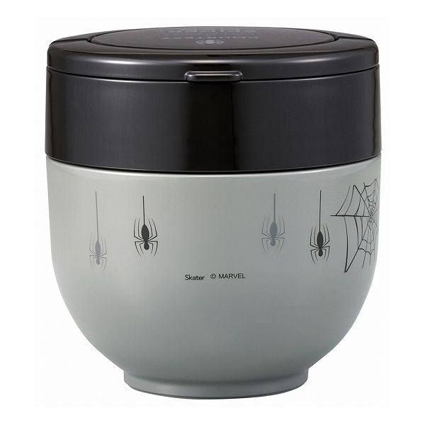 スケーター 折りたたみ ハンドル付き 保温 保冷 丼 ジャー 800ml スパイダーマン LDNO8AG