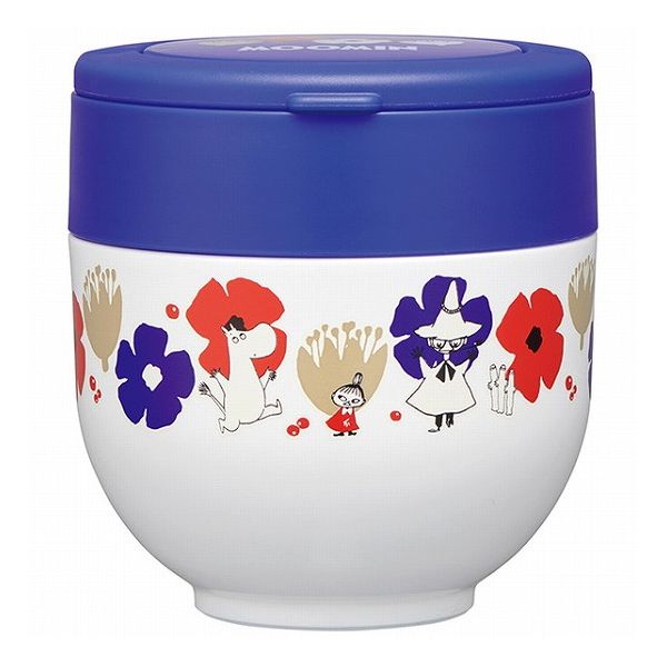 スケーター 折りたたみ ハンドル付き 保温 保冷 丼ぶり ジャー 540ml ムーミン LDNO6AG