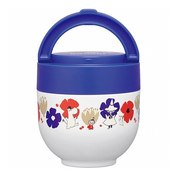 スケーター 折りたたみ ハンドル付き 保温 保冷 丼ぶり ジャー 540ml ムーミン LDNO6AG