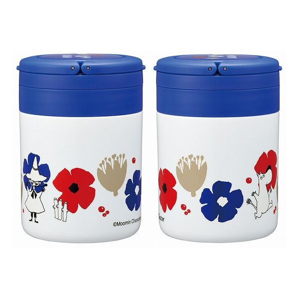 スケーター 折りたたみ ハンドル付き 保温 保冷 スープジャー 300ml ムーミン LJFO3AG