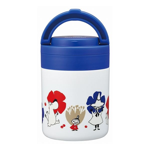 スケーター 折りたたみ ハンドル付き 保温 保冷 スープジャー 300ml ムーミン LJFO3AG