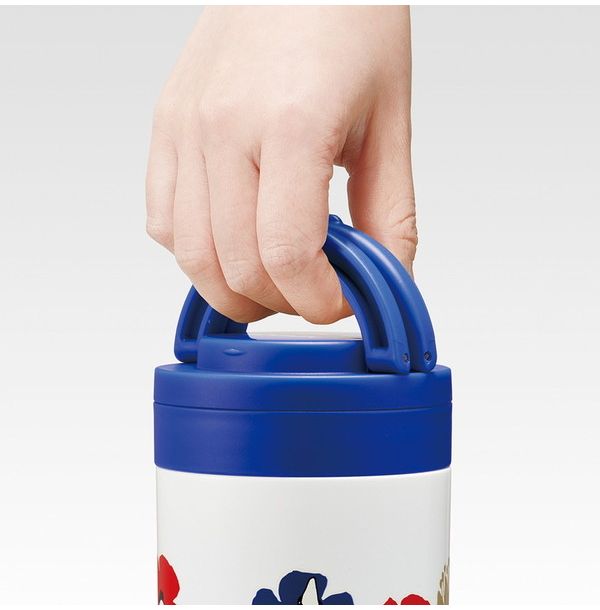 スケーター 折りたたみ ハンドル付き 保温 保冷 スープジャー 300ml ムーミン LJFO3AG