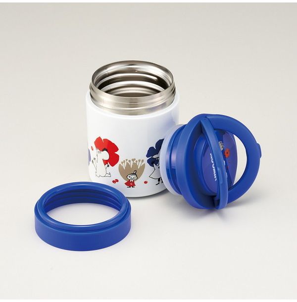 スケーター 折りたたみ ハンドル付き 保温 保冷 スープジャー 300ml ムーミン LJFO3AG