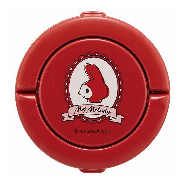 スケーター 折りたたみ ハンドル付き 保温 保冷 スープジャー 300ml マイメロディ フラワーレトロ LJFO3AG