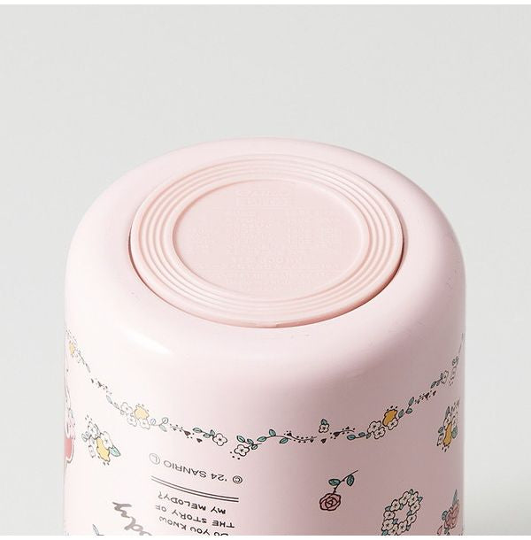 スケーター 折りたたみ ハンドル付き 保温 保冷 スープジャー 300ml マイメロディ フラワーレトロ LJFO3AG