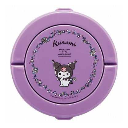 スケーター 折りたたみ ハンドル付き 保温 保冷 丼ぶり ジャー 540ml クロミフラワー レトロ LDNO6AG