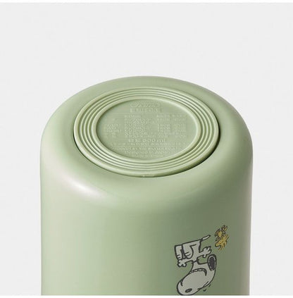 スケーター 折りたたみ ハンドル付き 保温 保冷 スープジャー 300ml スヌーピー バッジ LJFO3AG