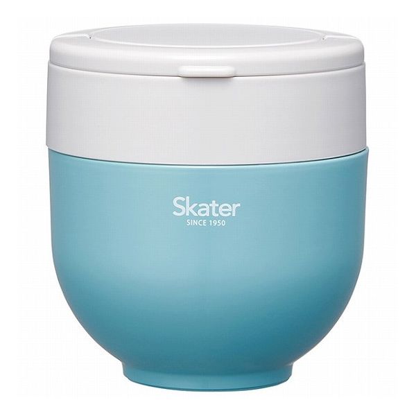 スケーター 折りたたみ ハンドル付き 保温 保冷 丼ぶり ジャー 540ml レイクグリーン LDNO6AG
