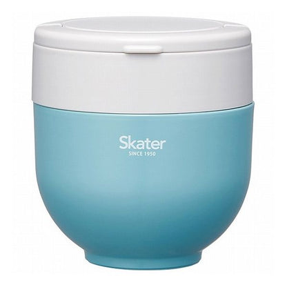スケーター 折りたたみ ハンドル付き 保温 保冷 丼ぶり ジャー 540ml レイクグリーン LDNO6AG