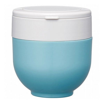 スケーター 折りたたみ ハンドル付き 保温 保冷 丼ぶり ジャー 540ml レイクグリーン LDNO6AG