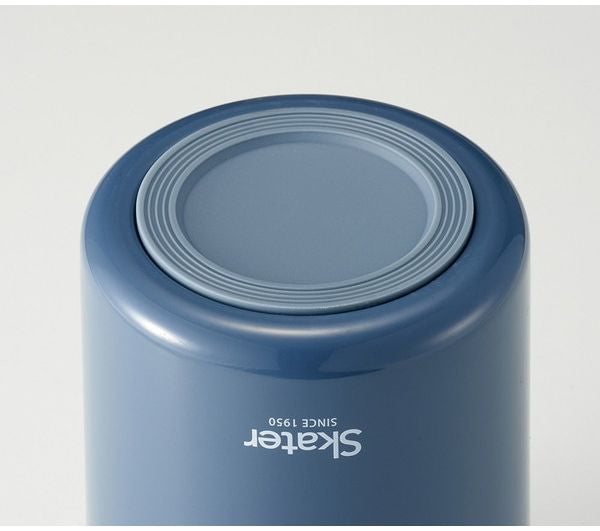 スケーター 折りたたみ ハンドル付き 保温 保冷 スープジャー 500ml アッシュブルー LJFO5AG