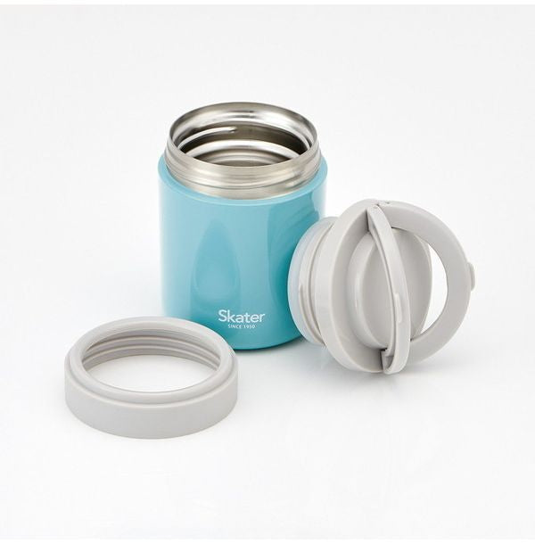 スケーター 折りたたみ ハンドル付き 保温 保冷 スープジャー 300ml レイクグリーン LJFO3AG